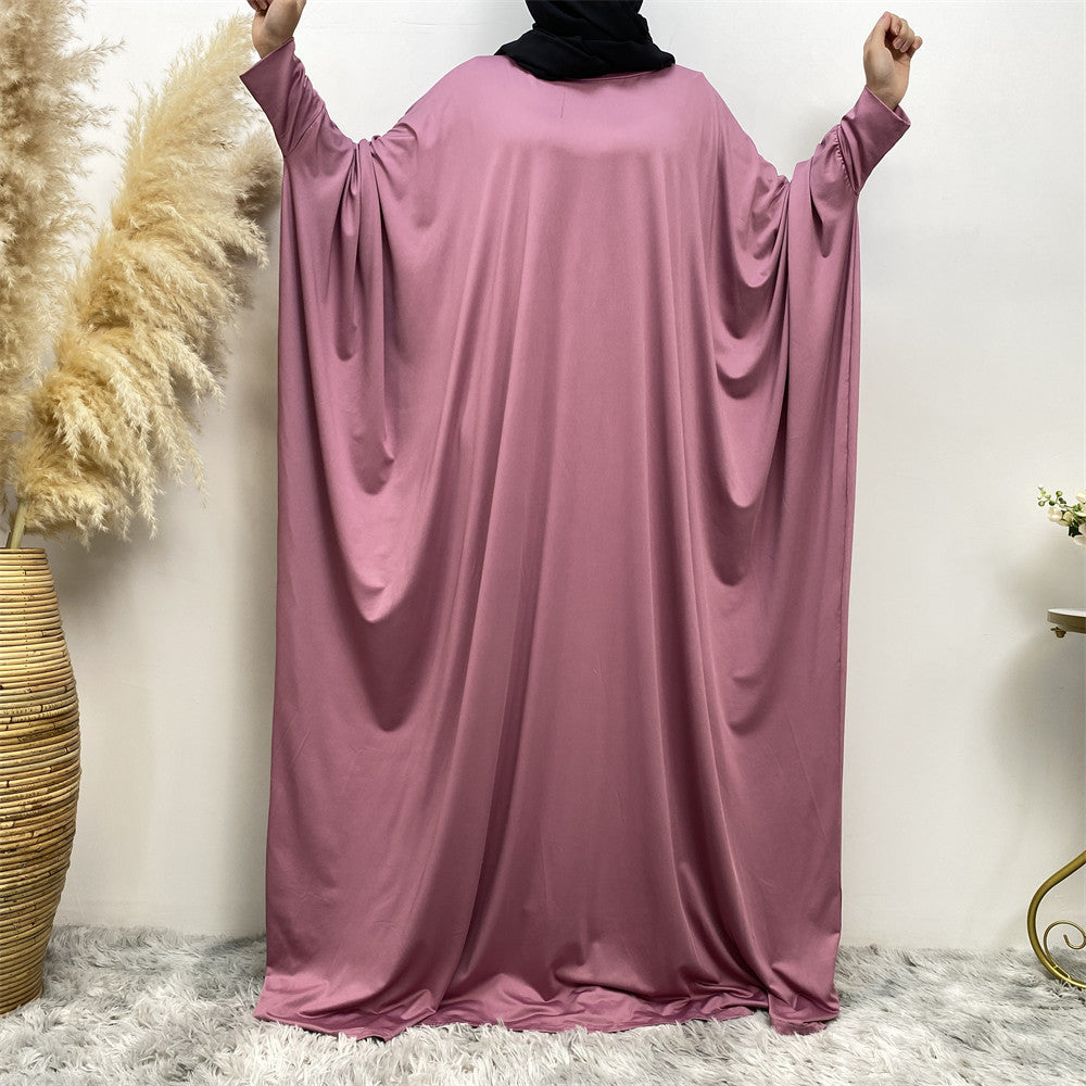 210#EID ramadan muslim pray dress abaya 138 Length