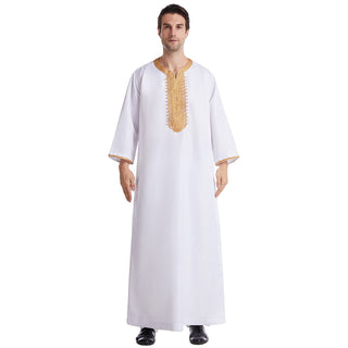 TH820# Muslim men thobe clothing Islamic Arabian with low price for men thobe