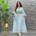 AB239#Eid Leopard fashion habaya women muslim dress muslim women abaya and long  dresses