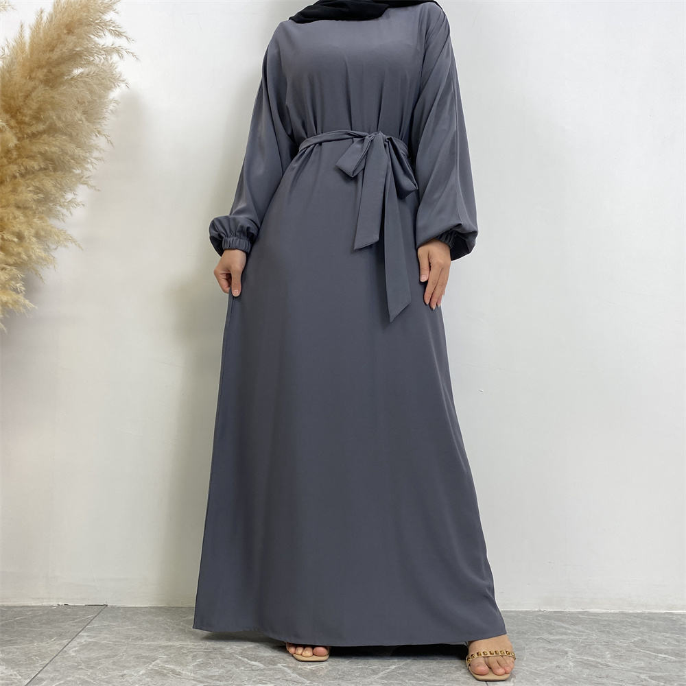 6673#High Quality Nida13 Colors Fashion Muslim Abaya Dress for EID Ramdam