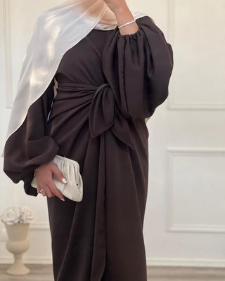 1498#New Fashion  islamic clothing muslim dress Kaftan 2 Pieces Women Dress