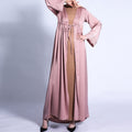 1321#2023 Latest EID Mubarak Muslim Maxi Abaya