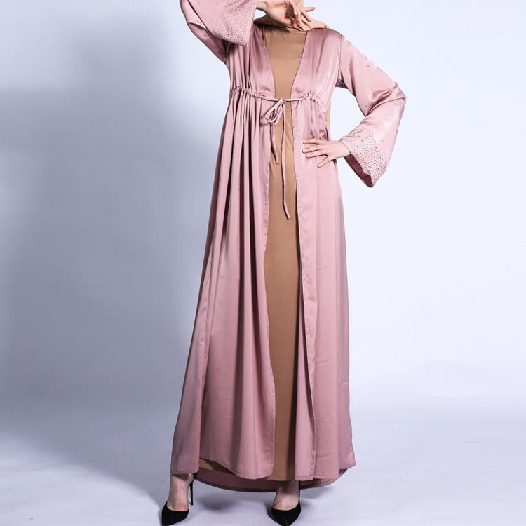 1321#2023 Latest EID Mubarak Muslim Maxi Abaya