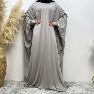 210#EID ramadan muslim pray dress abaya 138 Length