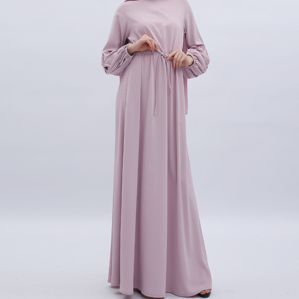 G9540#New Arrival Vestidos Long Dress Abaya Dubai Arabic Muslim Maxi Dresses