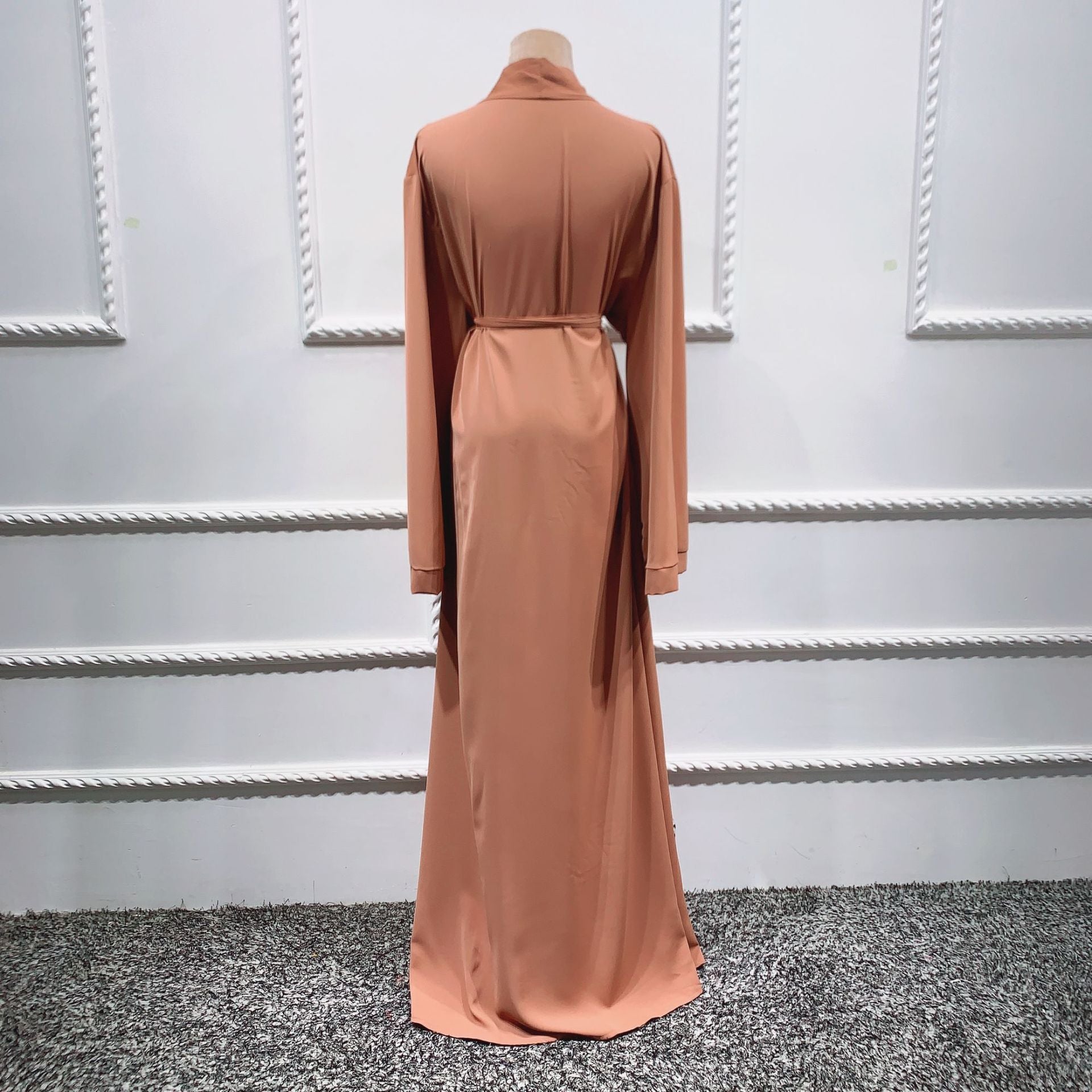 1428#Modest women clothing islamic maxi dress muslim luxury abaya