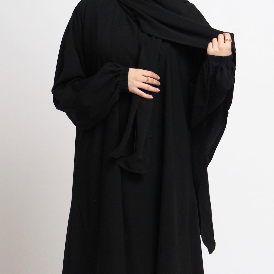 1499#Hoodie Abaya Islamic Clothing Hijab Jilbab_ Dress for Daily Wear