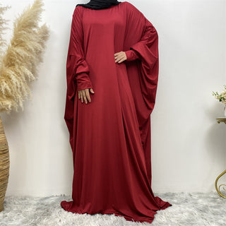 210#EID ramadan muslim pray dress abaya 138 Length