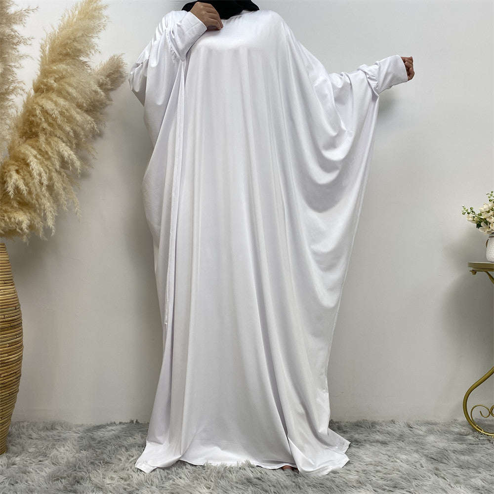 210#EID ramadan muslim pray dress abaya 138 Length
