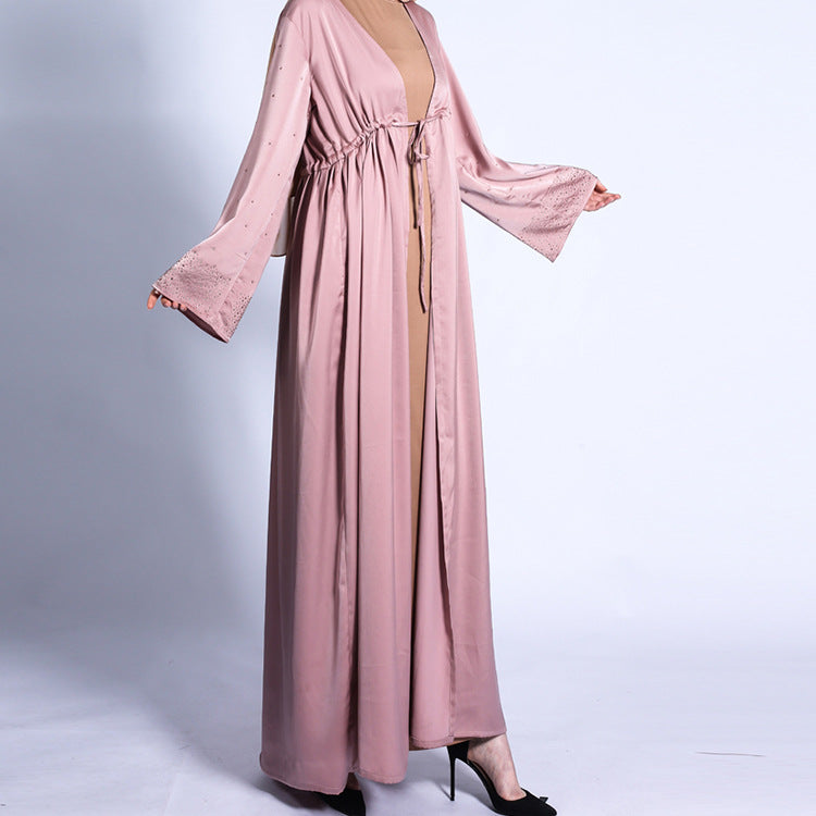 1321#2023 Latest EID Mubarak Muslim Maxi Abaya