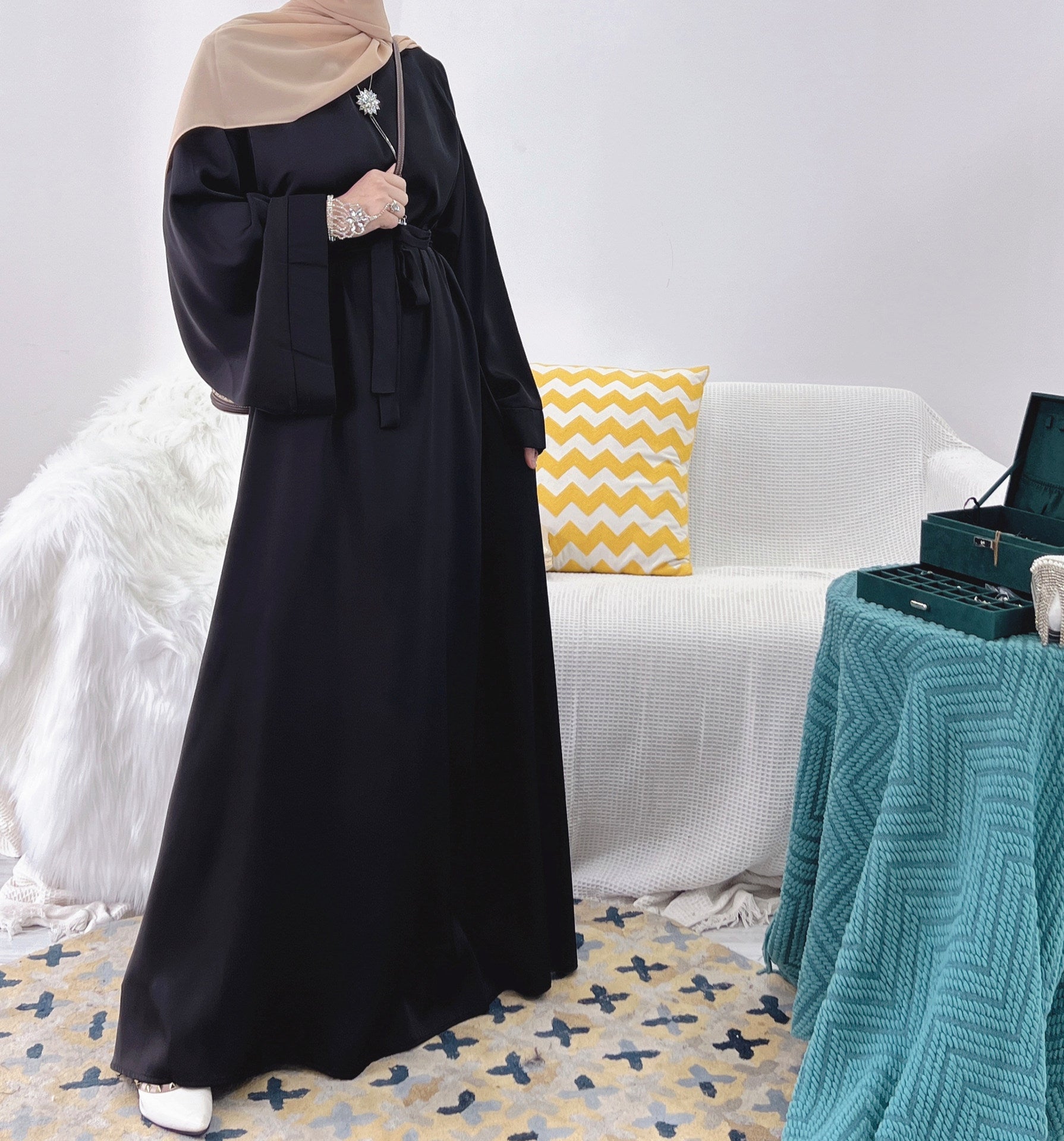 1503#Satin Islamic Dresses for women pakistan dubai clothing wholesale