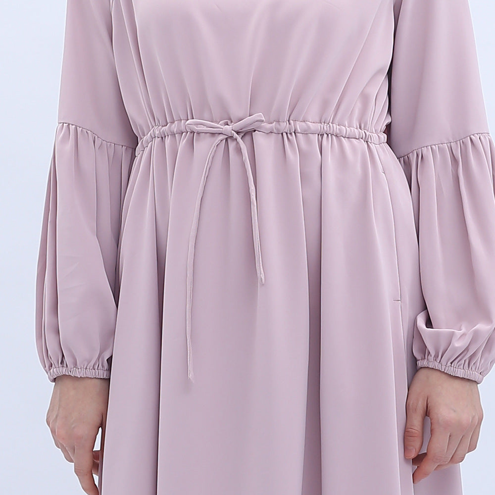 G9540#New Arrival Vestidos Long Dress Abaya Dubai Arabic Muslim Maxi Dresses