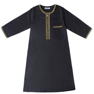 TH875#2019 Latest arabia islamic clothing kaftan arab kids boy robe clothes abaya