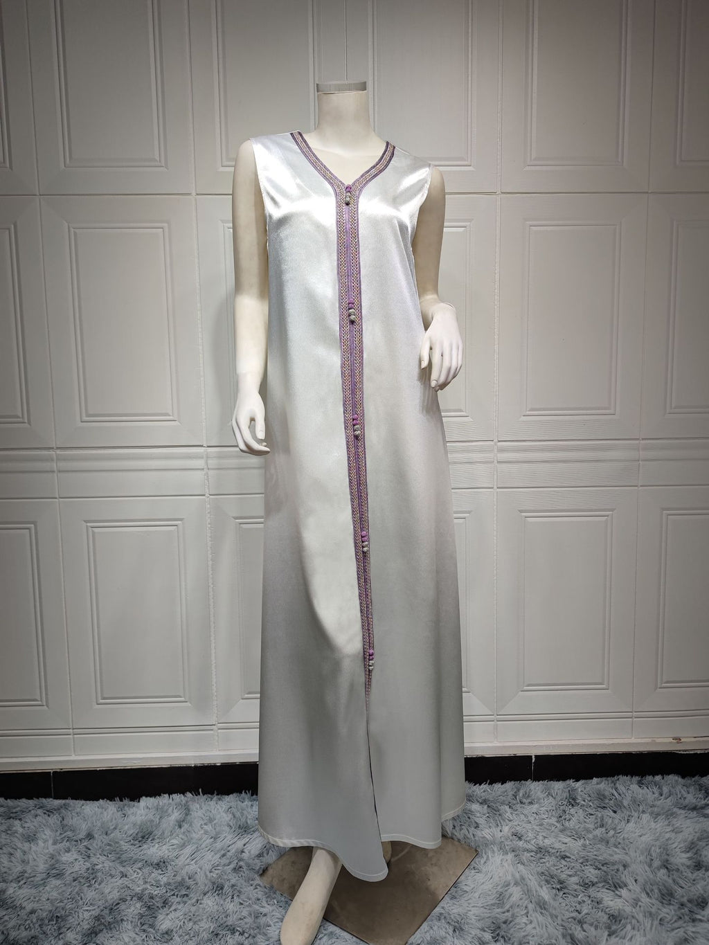 AB147#Middle East commuter ethnic style European and American muslim maxi dresses