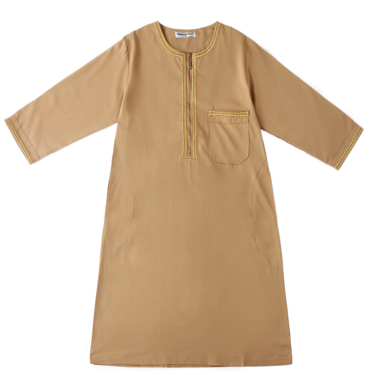 TH875#2019 Latest arabia islamic clothing kaftan arab kids boy robe clothes abaya