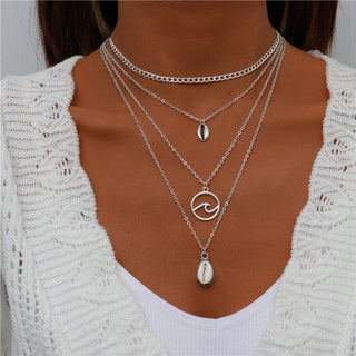 N17#Boho Elephant Hearts Pendants Necklaces Jewelry