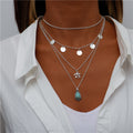 N18#Chain Necklaces for Women Boho Elephant Hearts Pendants