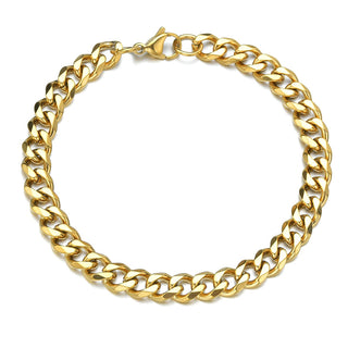 B15#Curb Cuban Link Chain Bracelets On the Hand Jewelry Gifts trend