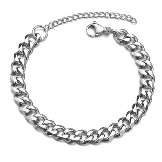 B15#Curb Cuban Link Chain Bracelets On the Hand Jewelry Gifts trend