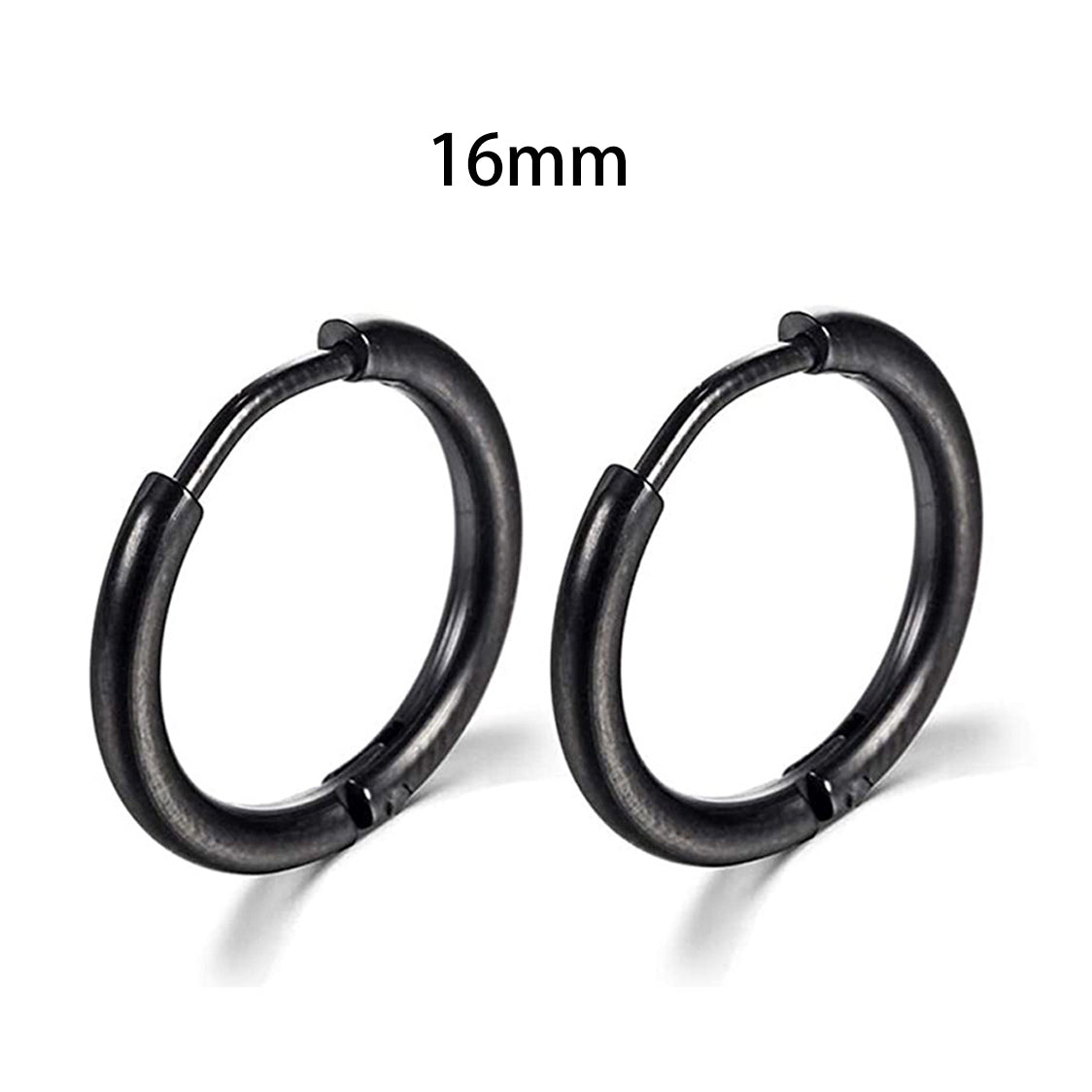 E25#New Simple Stainless Steel Small Hoop Earrings for Women