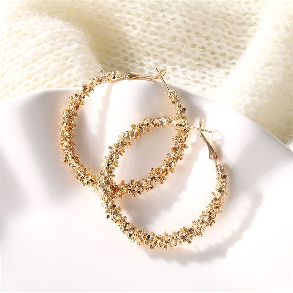 E26#New Big Circle Round Hoop Earrings for Women