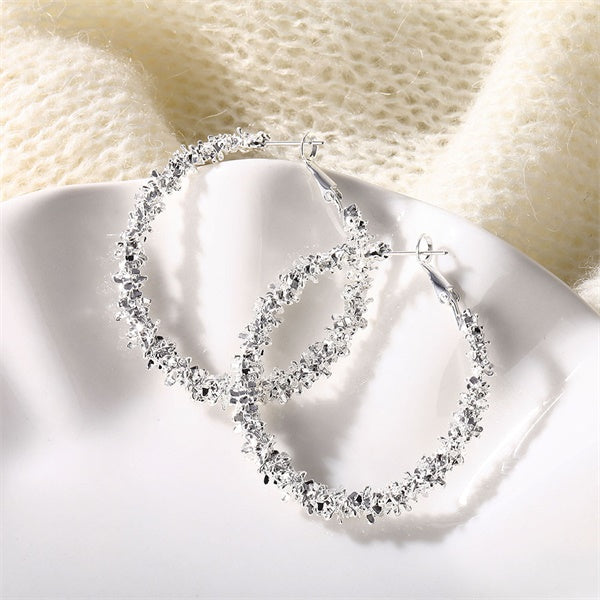 E26#New Big Circle Round Hoop Earrings for Women