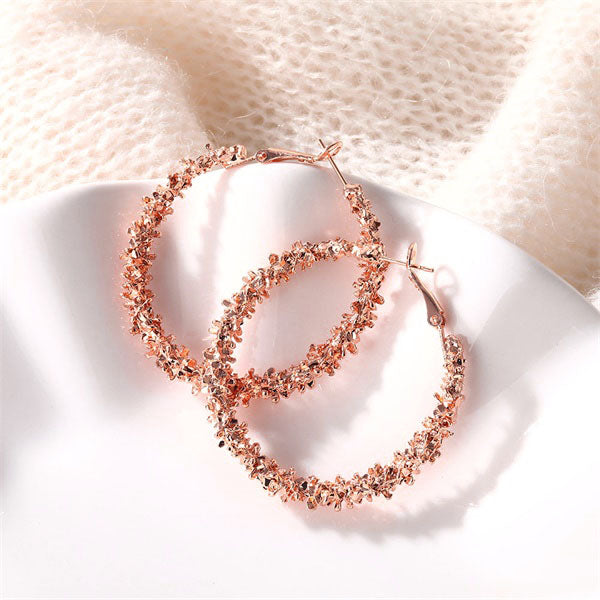 E26#New Big Circle Round Hoop Earrings for Women