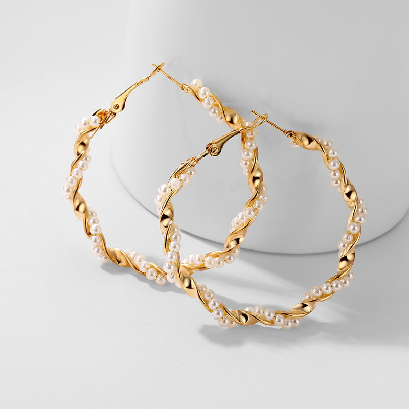 E26#New Big Circle Round Hoop Earrings for Women