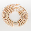 E30#Fashion Oversized Big Hoop Earrings For Women