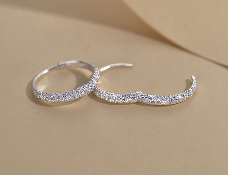 E31#Circle Charm Hoop Earring For Women Girls