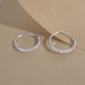 E31#Circle Charm Hoop Earring For Women Girls
