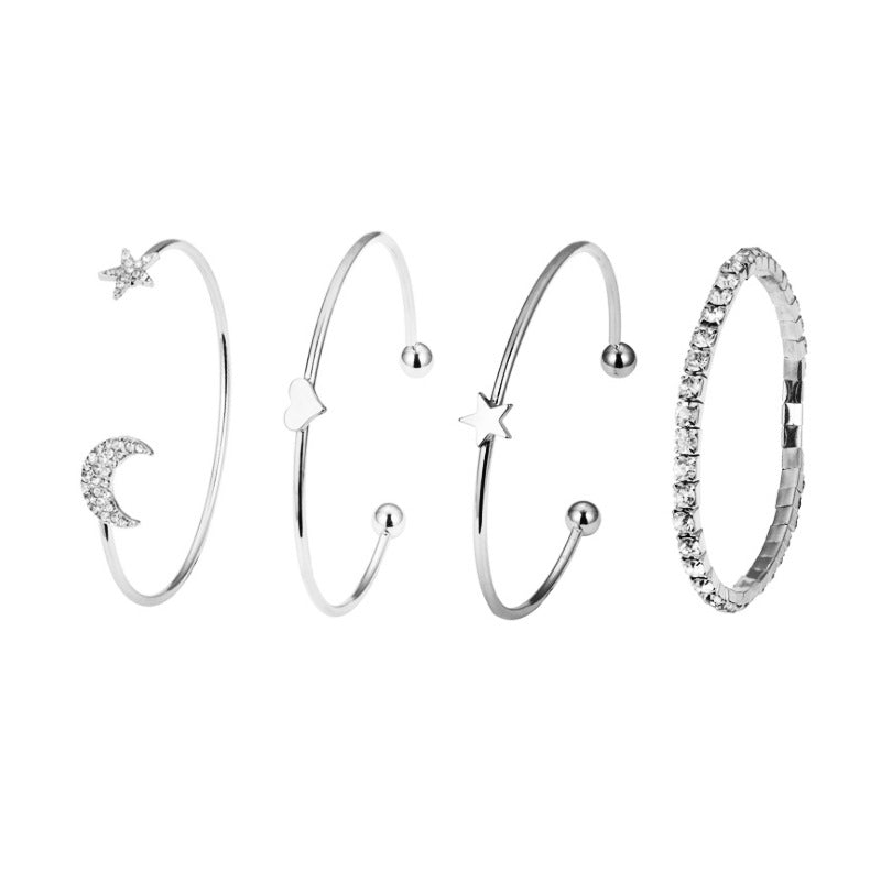 B31# Gemstone Bracelet Jewelry Set for Women