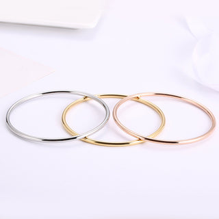 B34#Fashionable Simple Rose Gold Fashion Luxury Bracelets