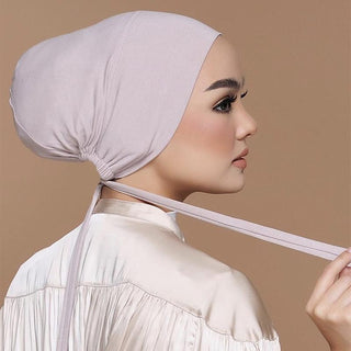 G1#Hijab Caps Islamic Underscarf Bonnet India Hat Female Headwrap