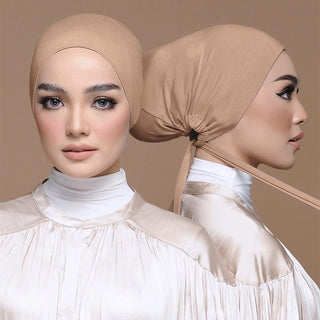 G1#Hijab Caps Islamic Underscarf Bonnet India Hat Female Headwrap