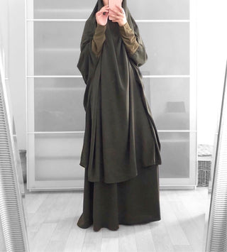 1423#Ramadan Abaya suit  Islamic clothing Dubai abaya with hijab