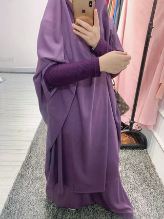 1423#Ramadan Abaya suit  Islamic clothing Dubai abaya with hijab