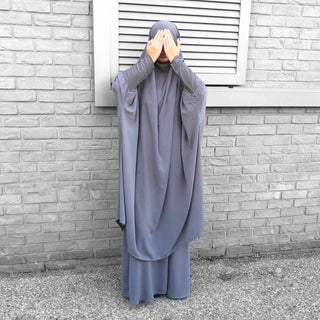 1423#Ramadan Abaya suit  Islamic clothing Dubai abaya with hijab