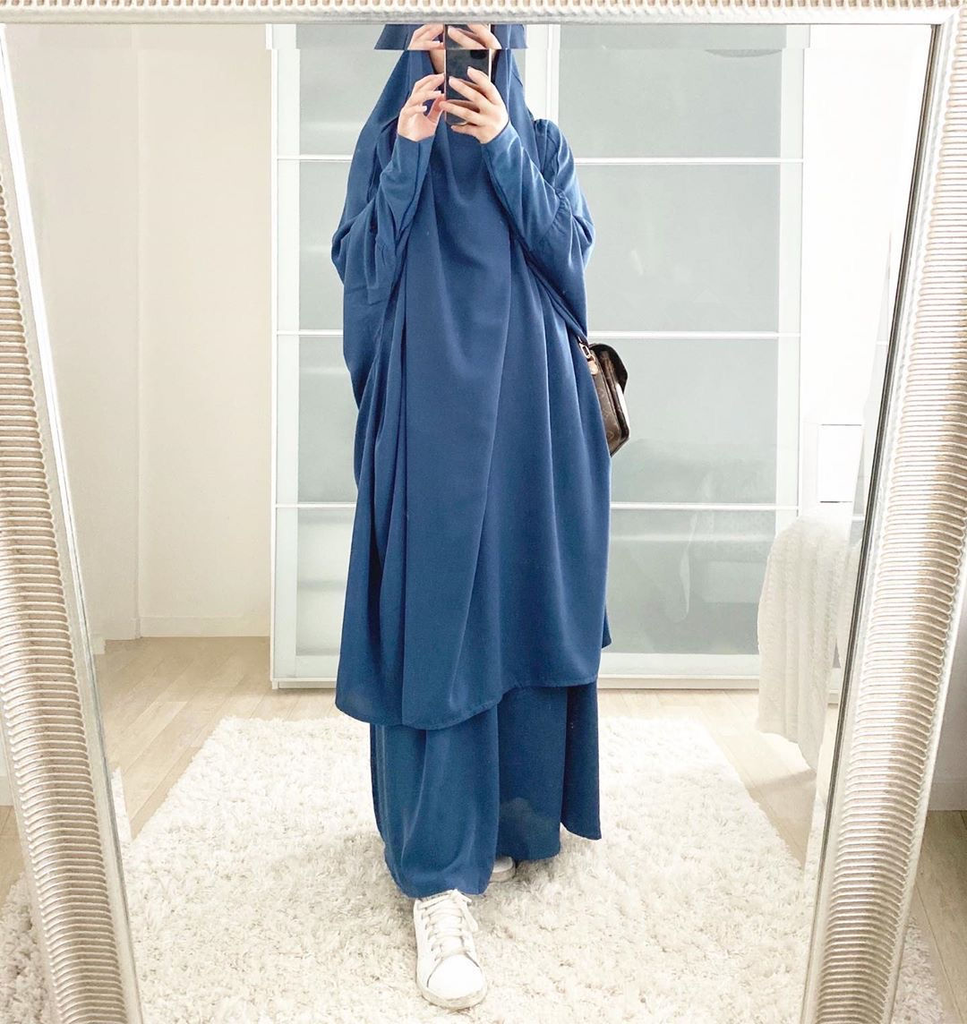 1423#Ramadan Abaya suit  Islamic clothing Dubai abaya with hijab