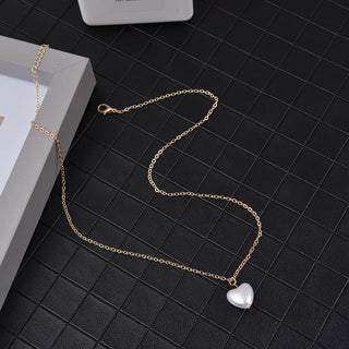 N8# Go Nice  2022 New Fashion Pearl Choker Necklace Cute Double Layer Chain  For Women Jewelry Girl Gift