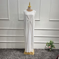 1508#Sleeveless Abaya Long Underdress Abaya For Muslim Women