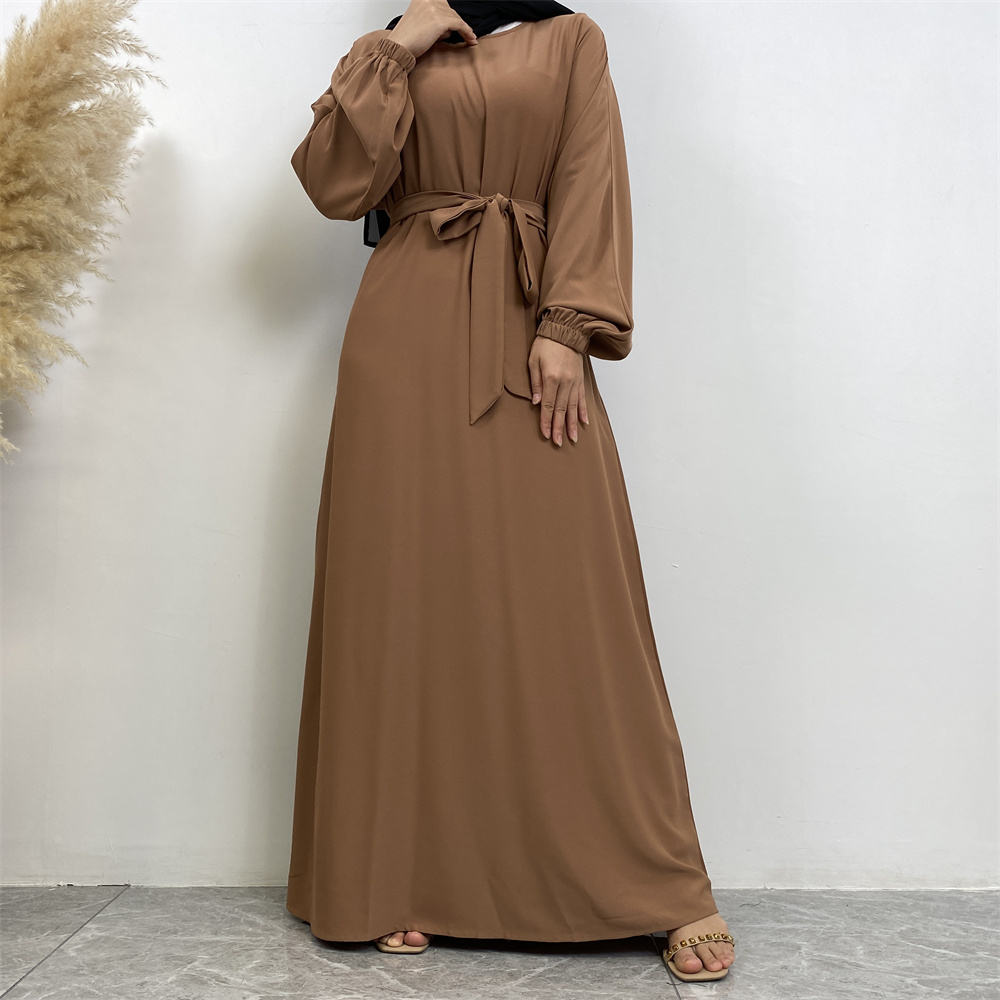 6673#High Quality Nida13 Colors Fashion Muslim Abaya Dress for EID Ramdam