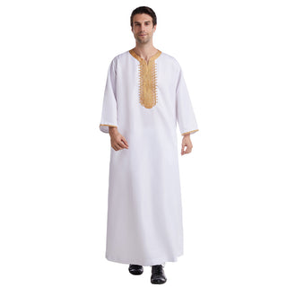 TH820# Muslim men thobe clothing Islamic Arabian with low price for men thobe