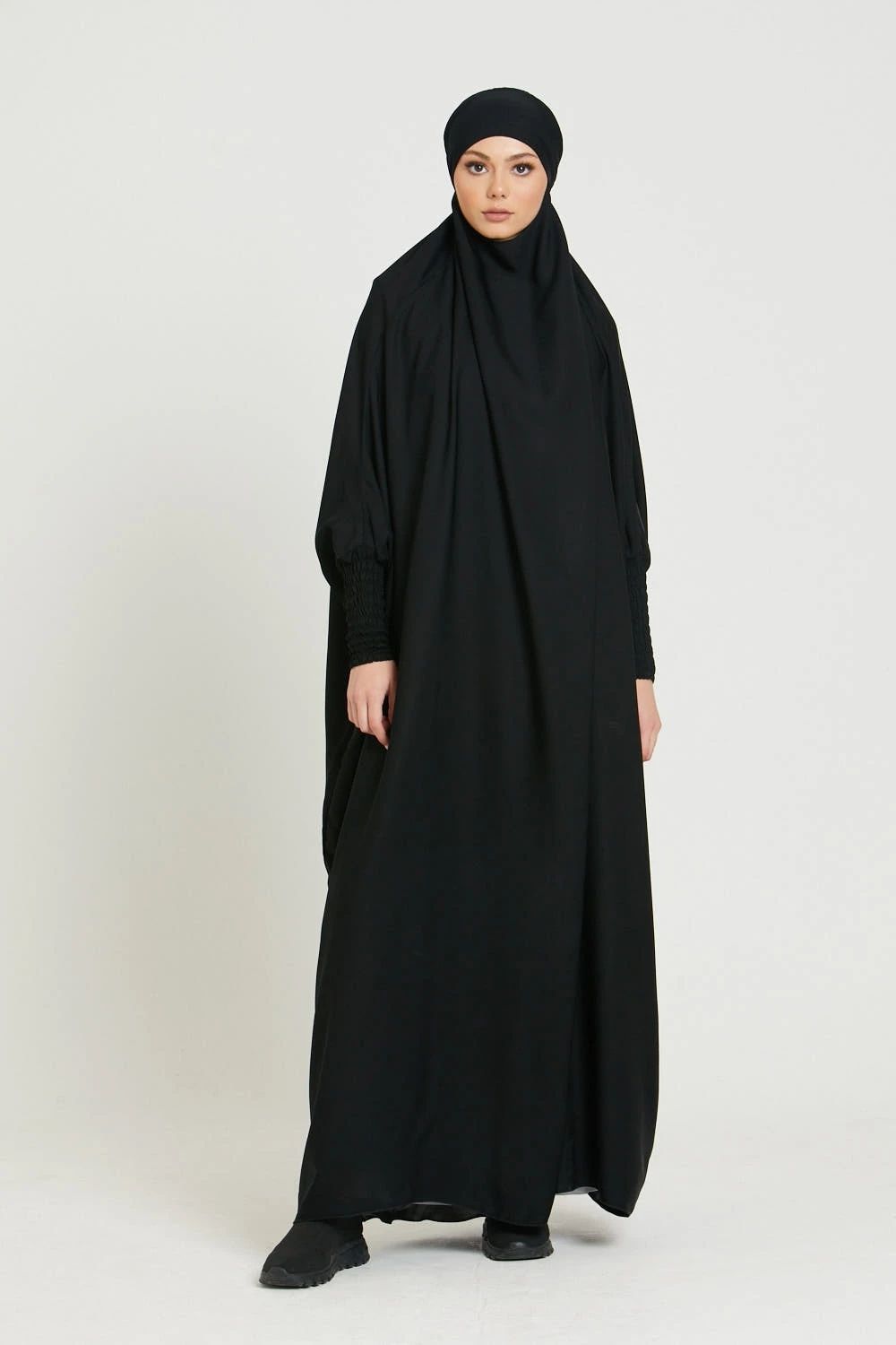 1484#New Design Free Size Prayer Abaya Women Muslim Dress Jilbab_