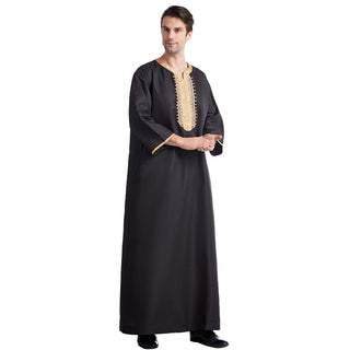 TH820# Muslim men thobe clothing Islamic Arabian with low price for men thobe