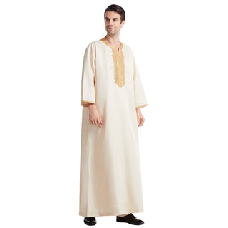 TH820# Muslim men thobe clothing Islamic Arabian with low price for men thobe