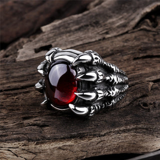 RM3#Punk Vintage Style Stylish Finger Rings Jewelry Steel Animal Zodiac Ring Men Gift