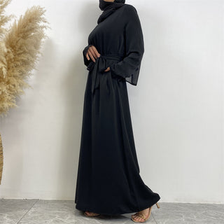 597# Muslim women nida closed abayas with side pockets