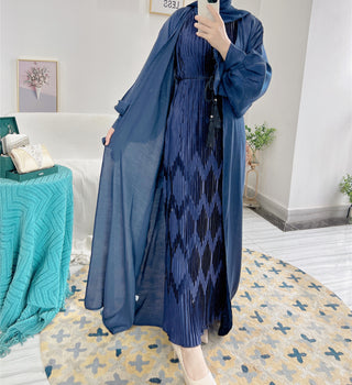 1521#Shiny Abaya eid Dubai simple Dress for Muslim Women wholesale