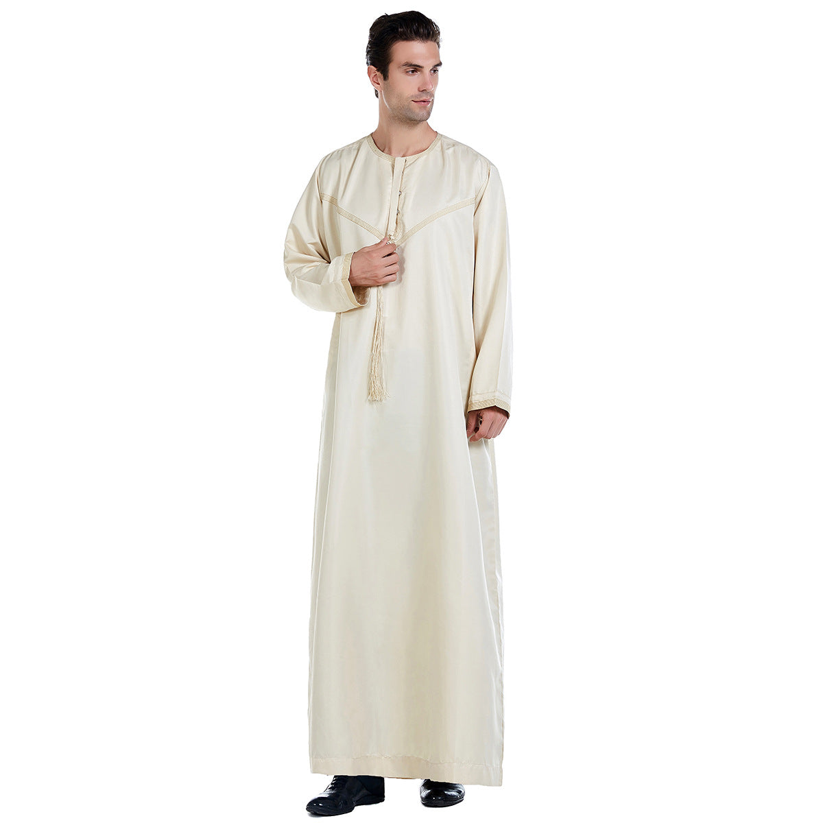 TH816# Muslim men thobe clothing Islamic Arabian men robes